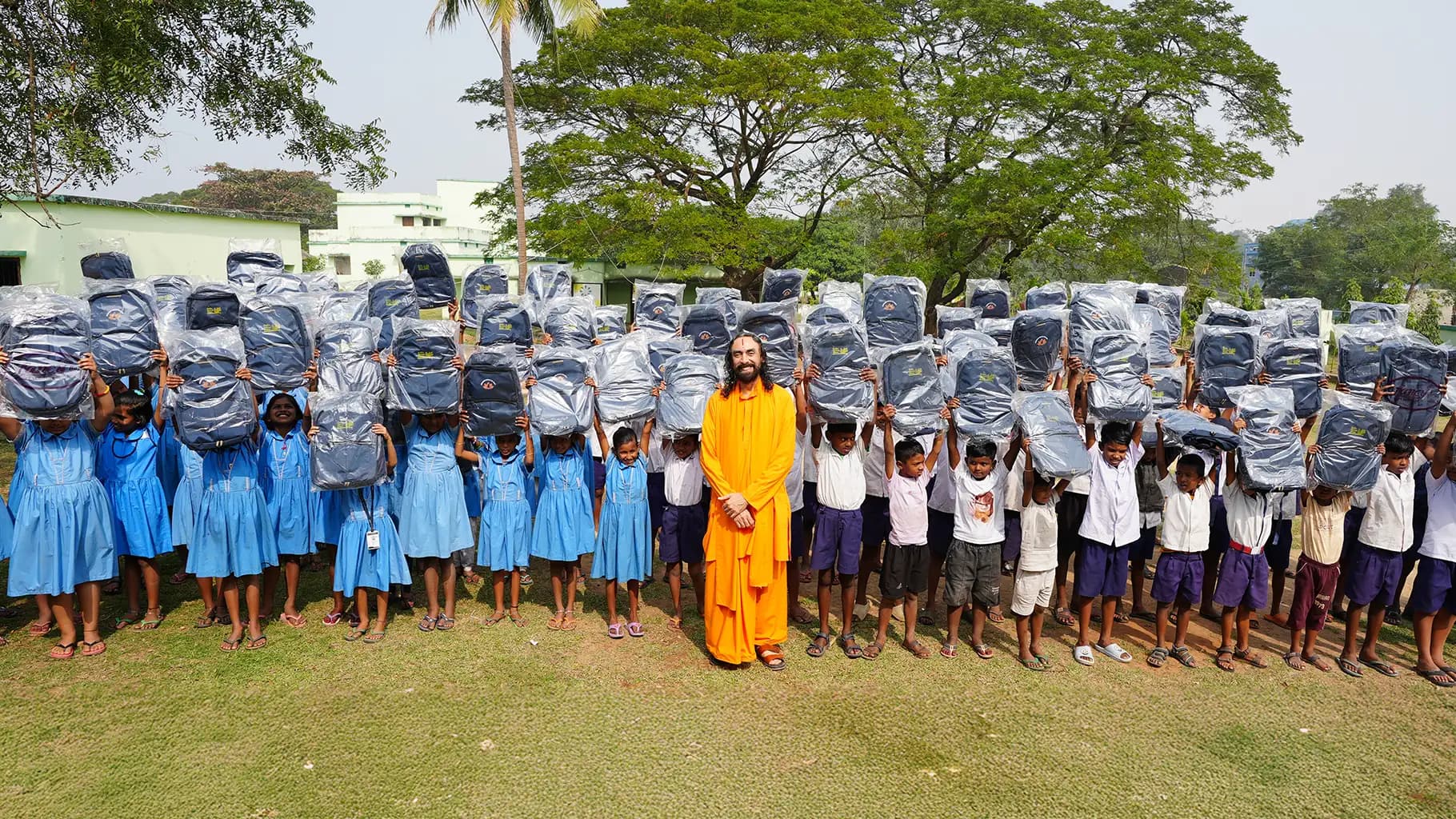 Extending Help, Spreading Happiness