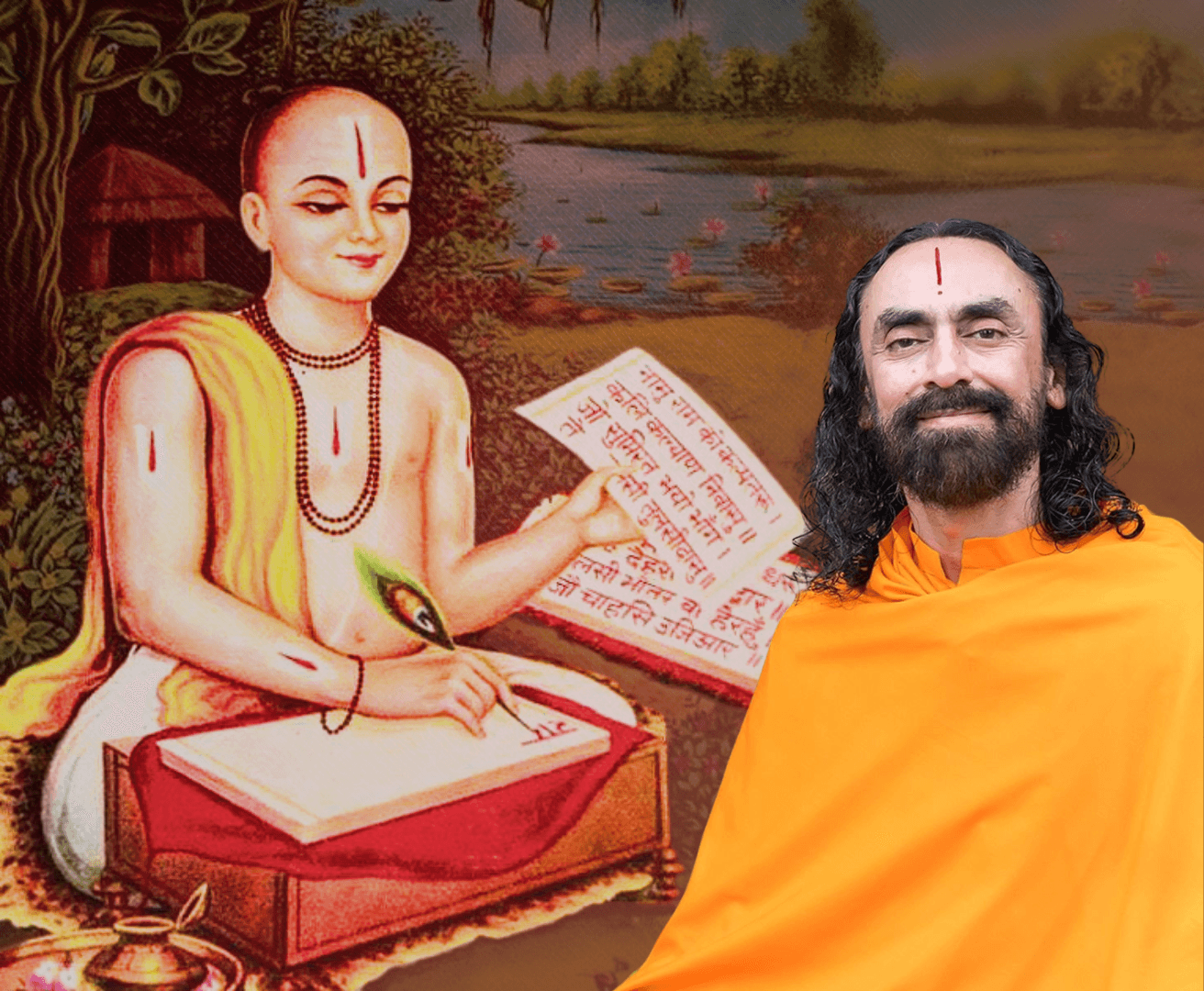 Goswami Tulsidas, the author of the Ramcharitmanas, has written a work so profound that every time I read it, I’m amazed. From a literary standpoint, it uses the finest poetic tools; from a scriptural view, it echoes Upanishadic mantras; and from a bhakti perspective, it’s an endless ocean of devotion.