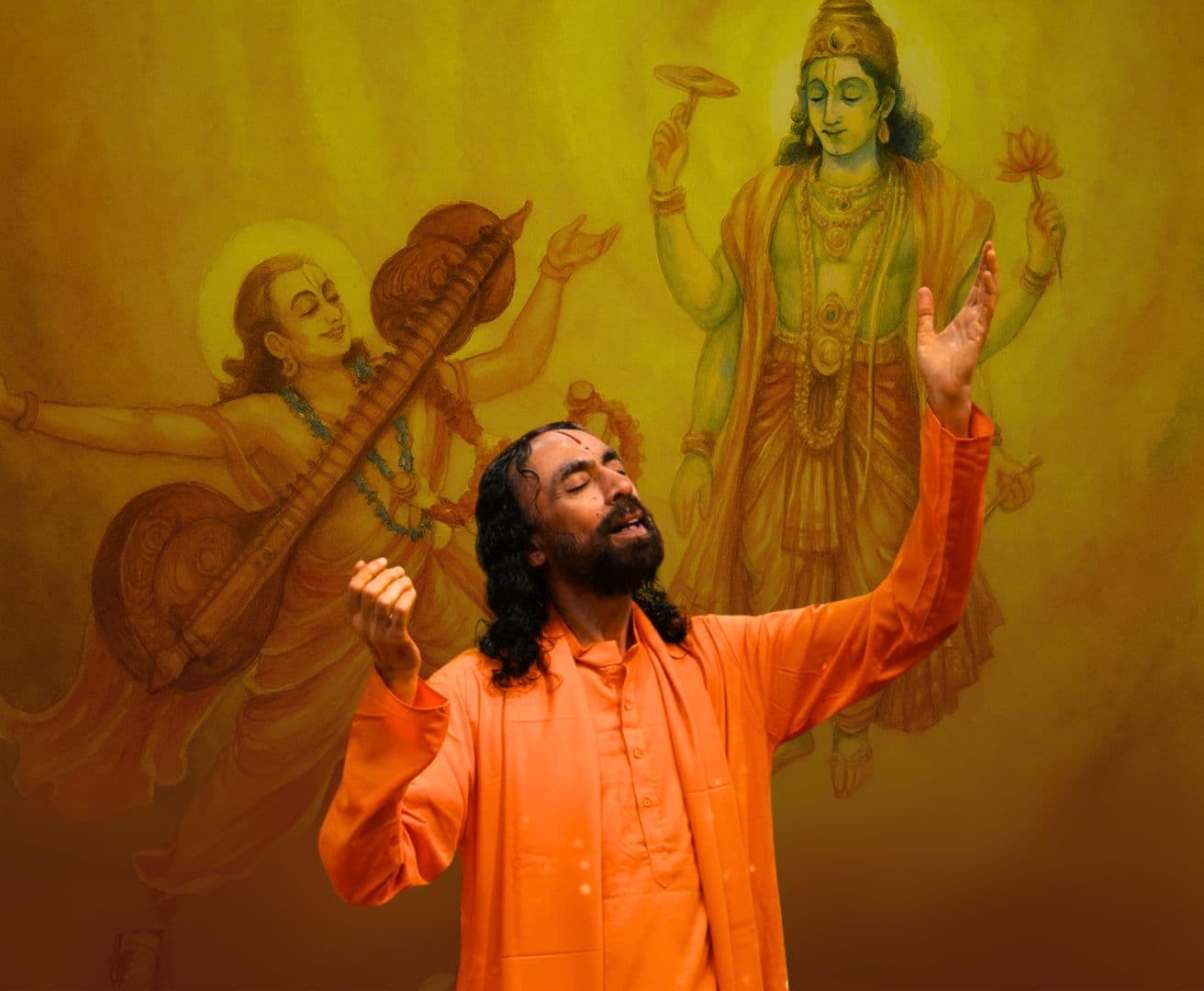 As Narad Ji envisioned spreading Bhakti to every home, we too can learn the path of pure devotion through the teachings of Narad Bhakti Sutras and let every heart become a place where love for the Divine naturally resides.