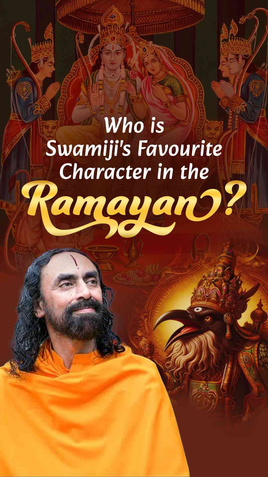 Who is Swamiji's Favourite Character in the Ramayan