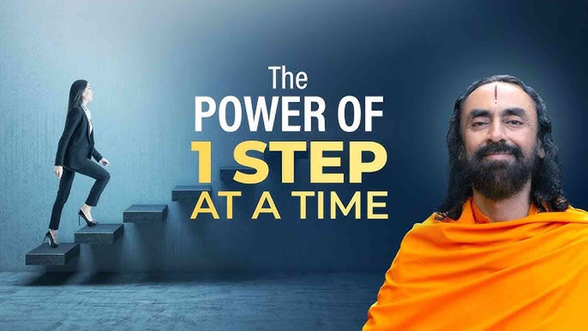 The Power of 1 Step at a Time - Achieving Ambitious Goals in Life । Questions You Always Wanted To Ask 10/21