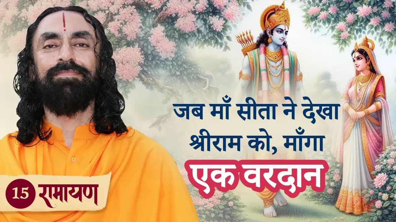 राम सीता प्रथम मिलन । रामायण 15/38
