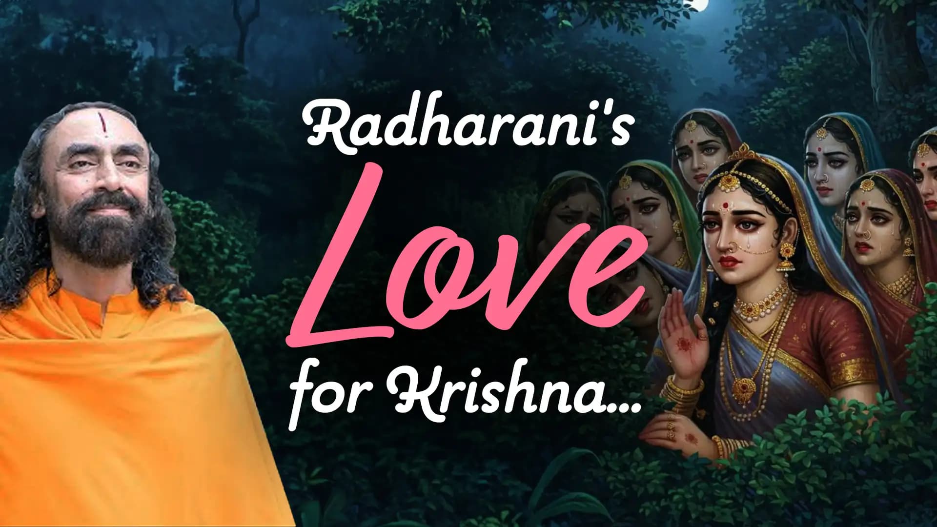 Radha Rani's Love for Shree Krishna