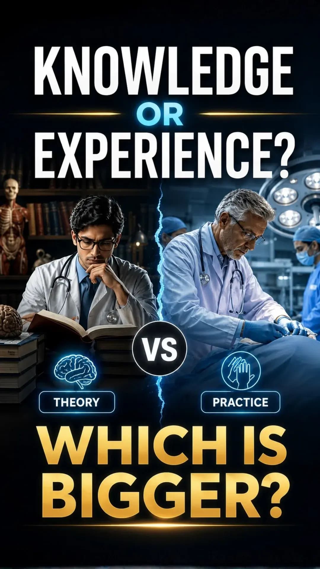 Knowledge or Experience - Which Is Bigger?